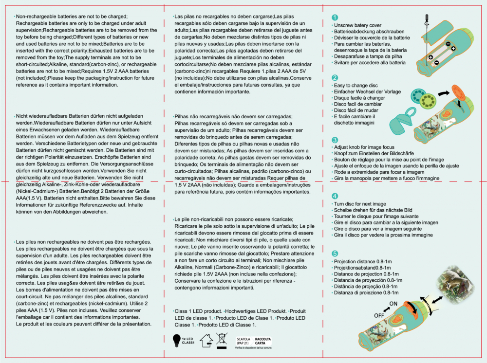 Mini Proiector colectia Creatii Naturale - Dinozaur [10]