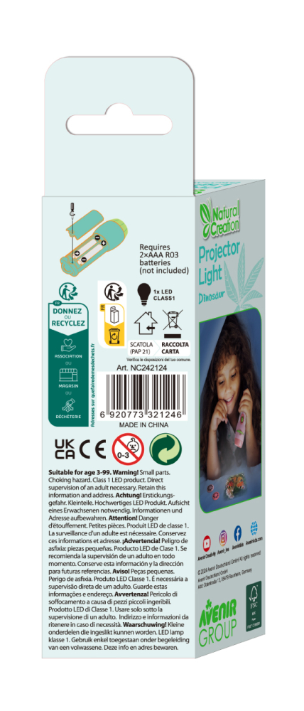 Mini Proiector colectia Creatii Naturale - Dinozaur [4]
