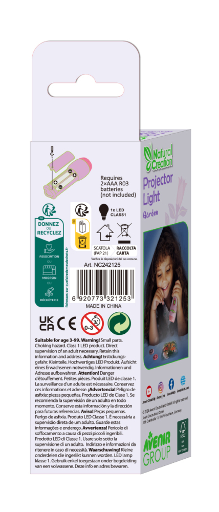 Mini Proiector colectia Creatii Naturale - Gradina [5]