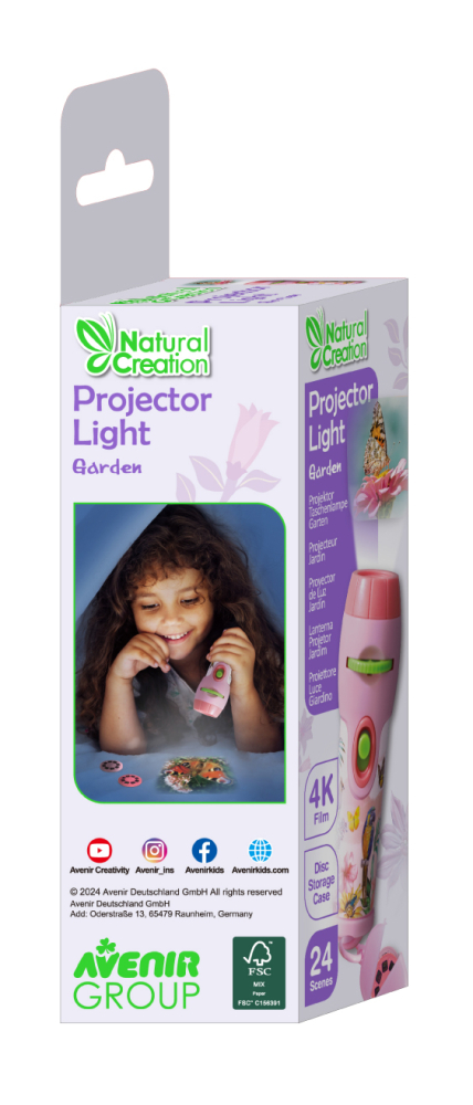 Mini Proiector colectia Creatii Naturale - Gradina [4]