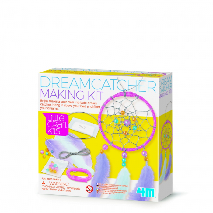 Mini set creativ - Dreamcatcher, LittleCraft, + 5 ani [2]