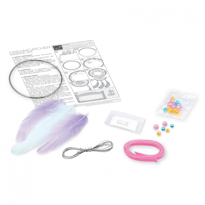 Mini set creativ - Dreamcatcher, LittleCraft, + 5 ani [4]