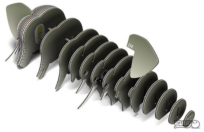 Model 3D - Elefant, Brainstorm, 6-7 ani + [3]