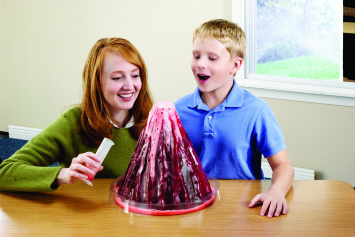 Modelul eruptiei vulcanice, Learning Resources, 6-7 ani + [4]