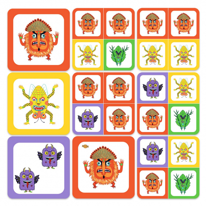 Monstrio, Joc de carti Djeco, 7 ani+ [2]