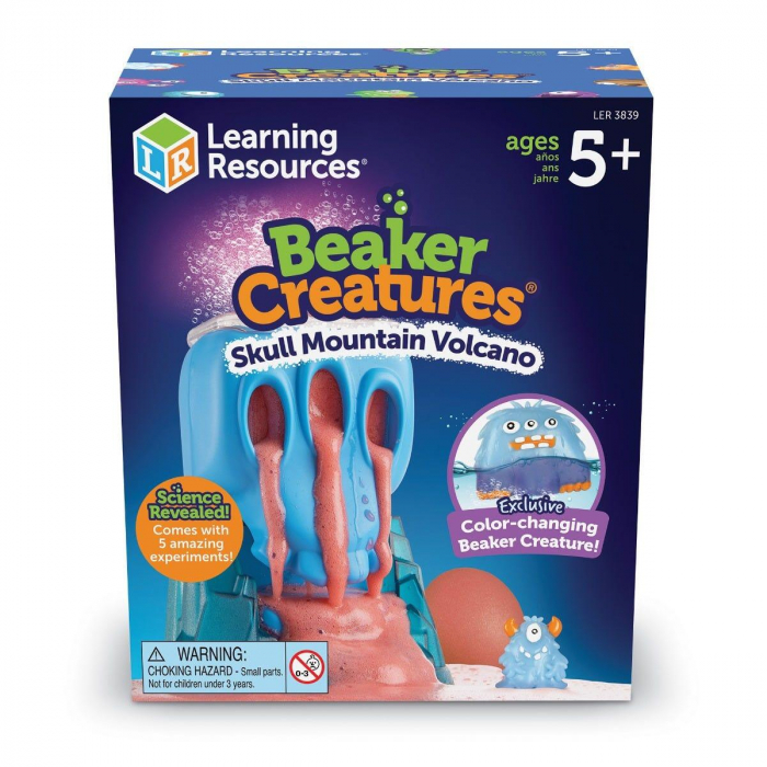 Monstruletii din laborator - Vulcanul infricosator, Learning Resources, 4-5 ani + [5]
