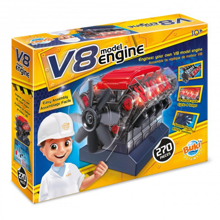 Motor V8, BUKI France, 10-11 ani + [2]