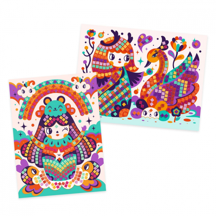 Mozaic creativ Djeco Kokeshis [2]