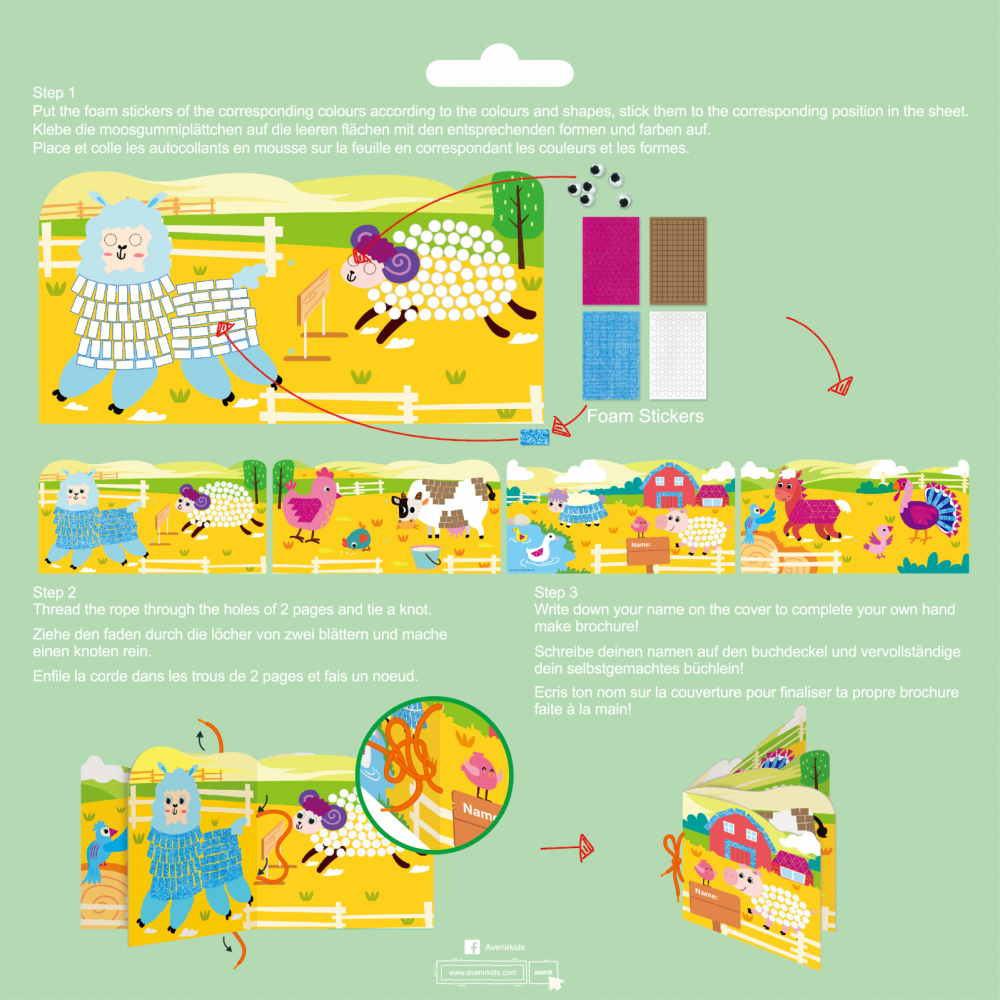 Mozaic Prima mea carte de povesti - Animale de ferma [5]