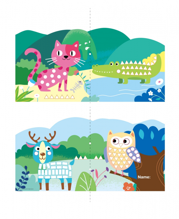 Mozaic Prima mea carte de povesti - Animale salbatice, + 3 ani [7]