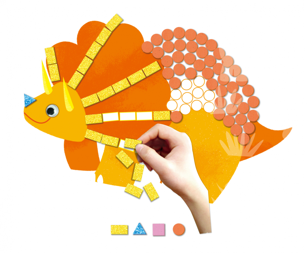 Mozaic Prima mea carte de povesti - Dinozauri [3]