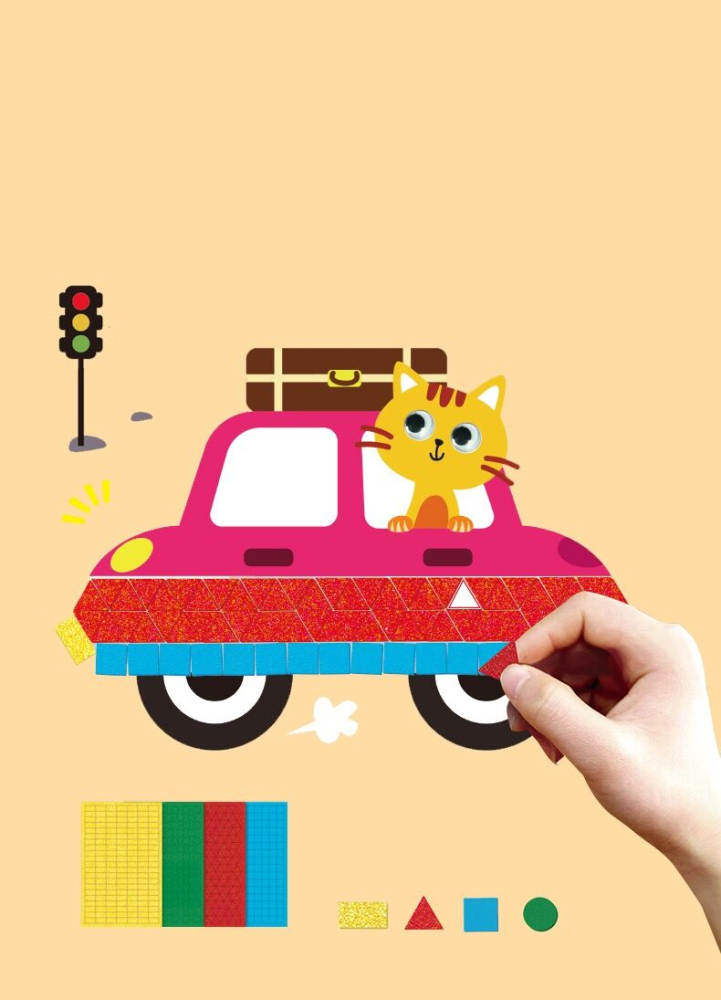 Mozaic Prima mea carte de povesti - Masini [6]