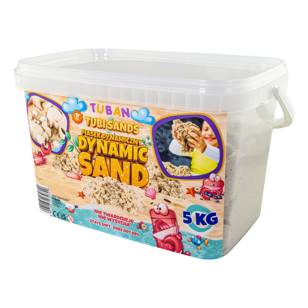 Nisip Kinetic in cutie - natural, 5 kg [1]