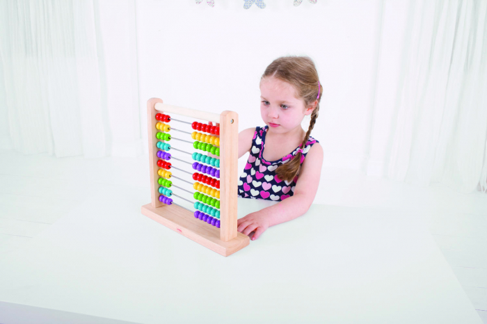 Numaratoare cu bile, BIGJIGS Toys, 1-2 ani + [6]