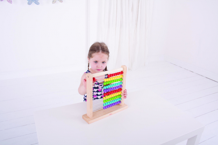 Numaratoare cu bile, BIGJIGS Toys, 1-2 ani + [4]