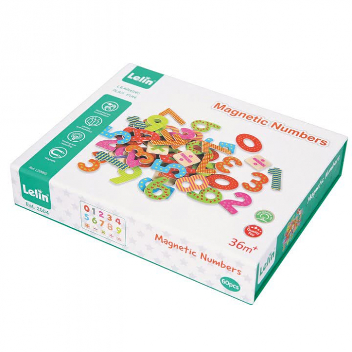 Numere Magnetice, New Classic Toys, 2-3 ani + [2]