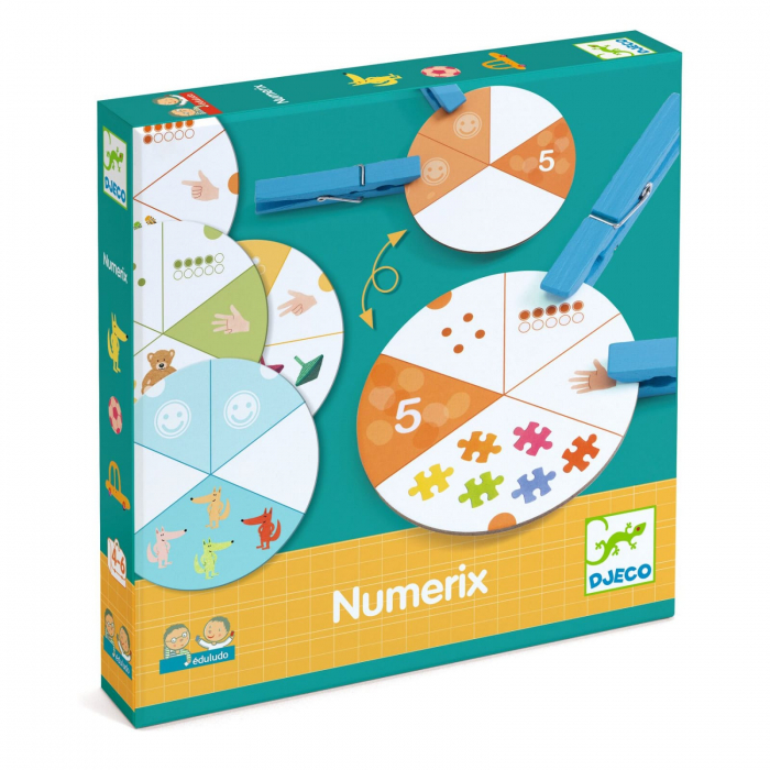 Numerix Djeco, joc cu calcule, 4-5 ani + [3]