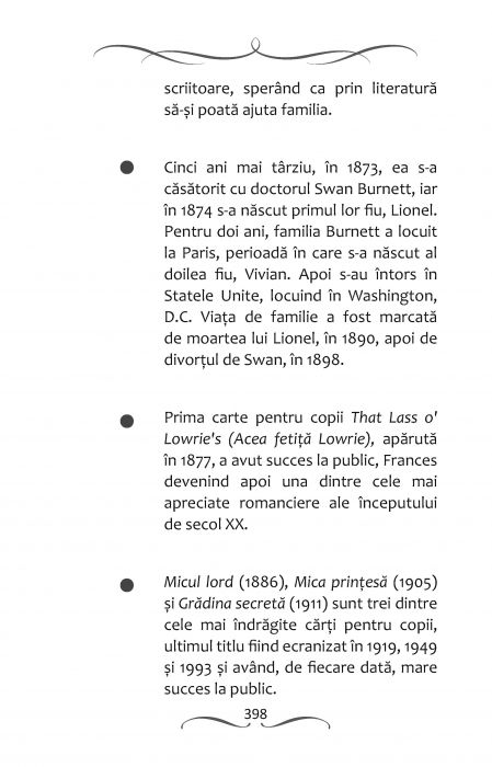Gradina secreta, 12 ani + [5]