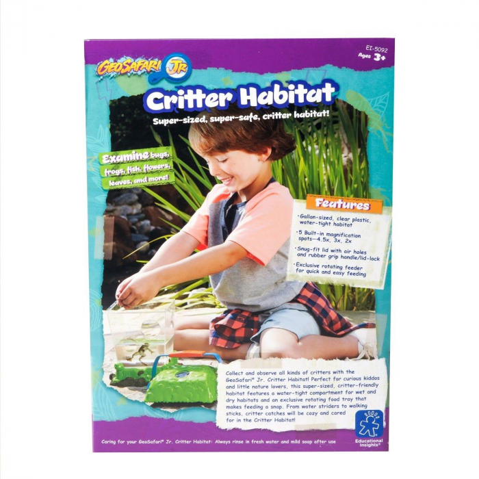Observator insecte tip habitat - Geosafari, Educational Insights, 2-3 ani + [3]