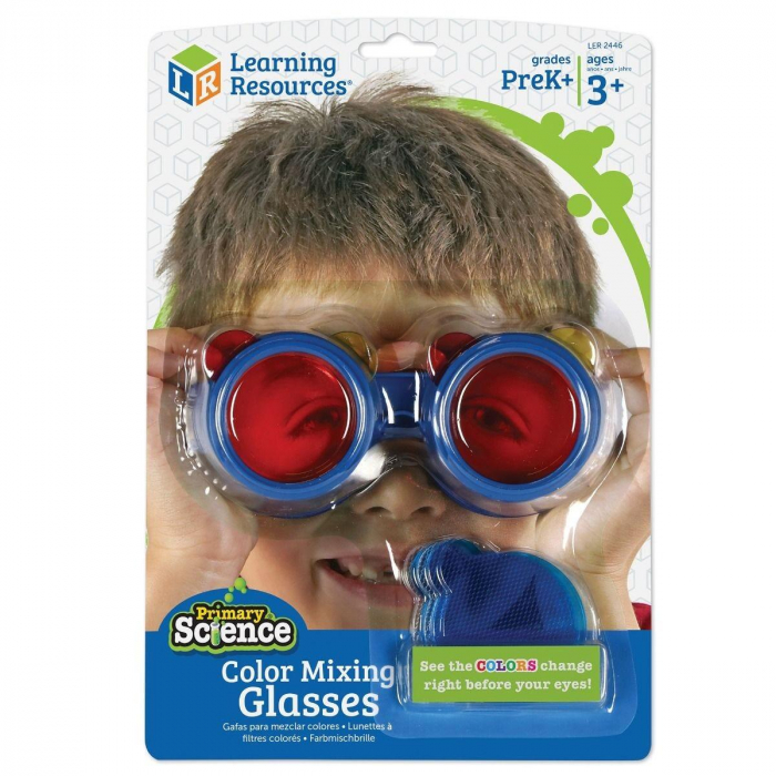 Ochelari pentru mixarea culorilor, Learning Resources, 2-3 ani + [3]