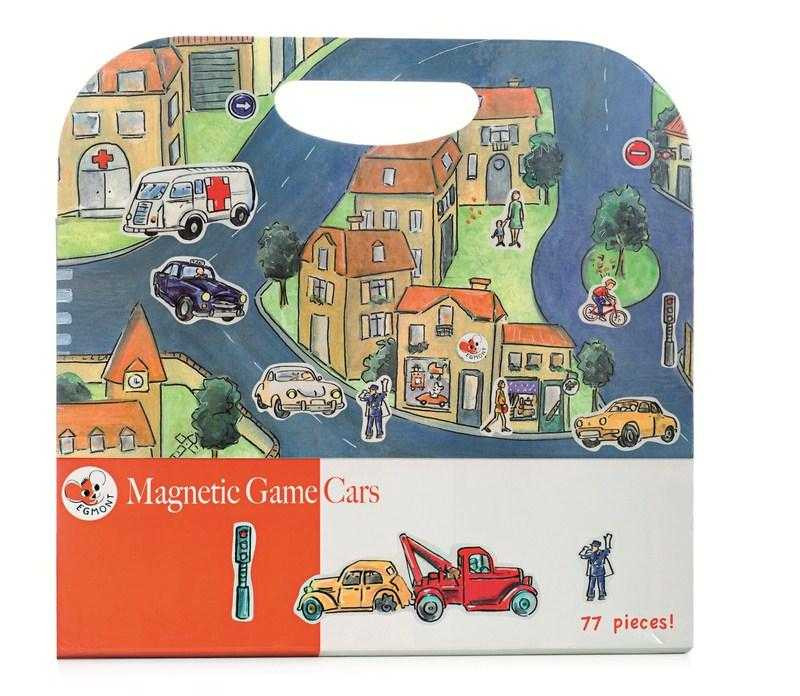Orasul cu masini, set magnetic, Egmont toys, 2-3 ani + [2]