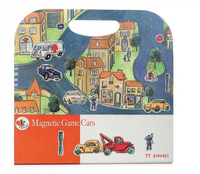 Orasul cu masini, set magnetic, Egmont toys, 2-3 ani + [2]