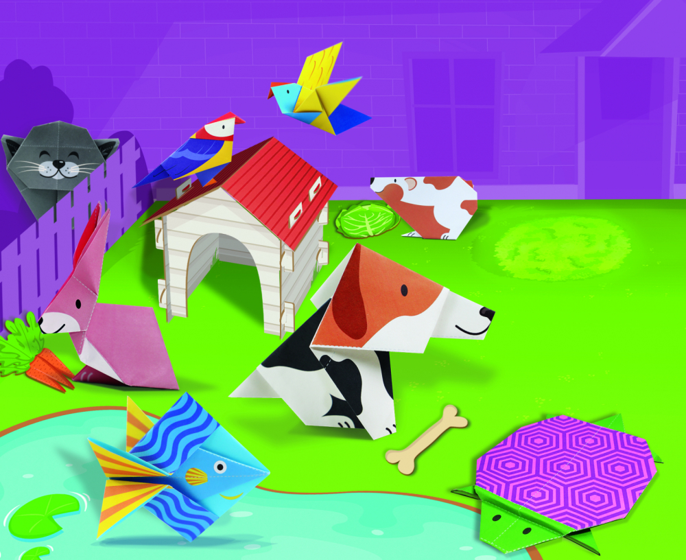 Origami - Animale de companie - nivel 1 [3]