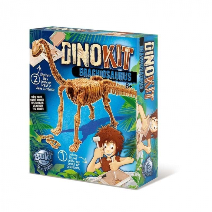 Paleontologie - Dino Kit - Brachiosaurus, BUKI France, 8-9 ani + [2]