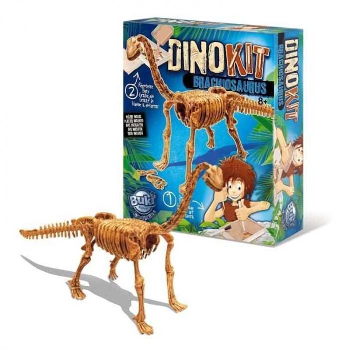 Paleontologie - Dino Kit - Brachiosaurus, BUKI France, 8-9 ani + [3]