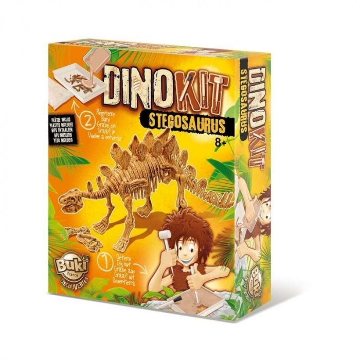 Paleontologie - Dino Kit - Stegosaurus, BUKI France, 8-9 ani + [2]
