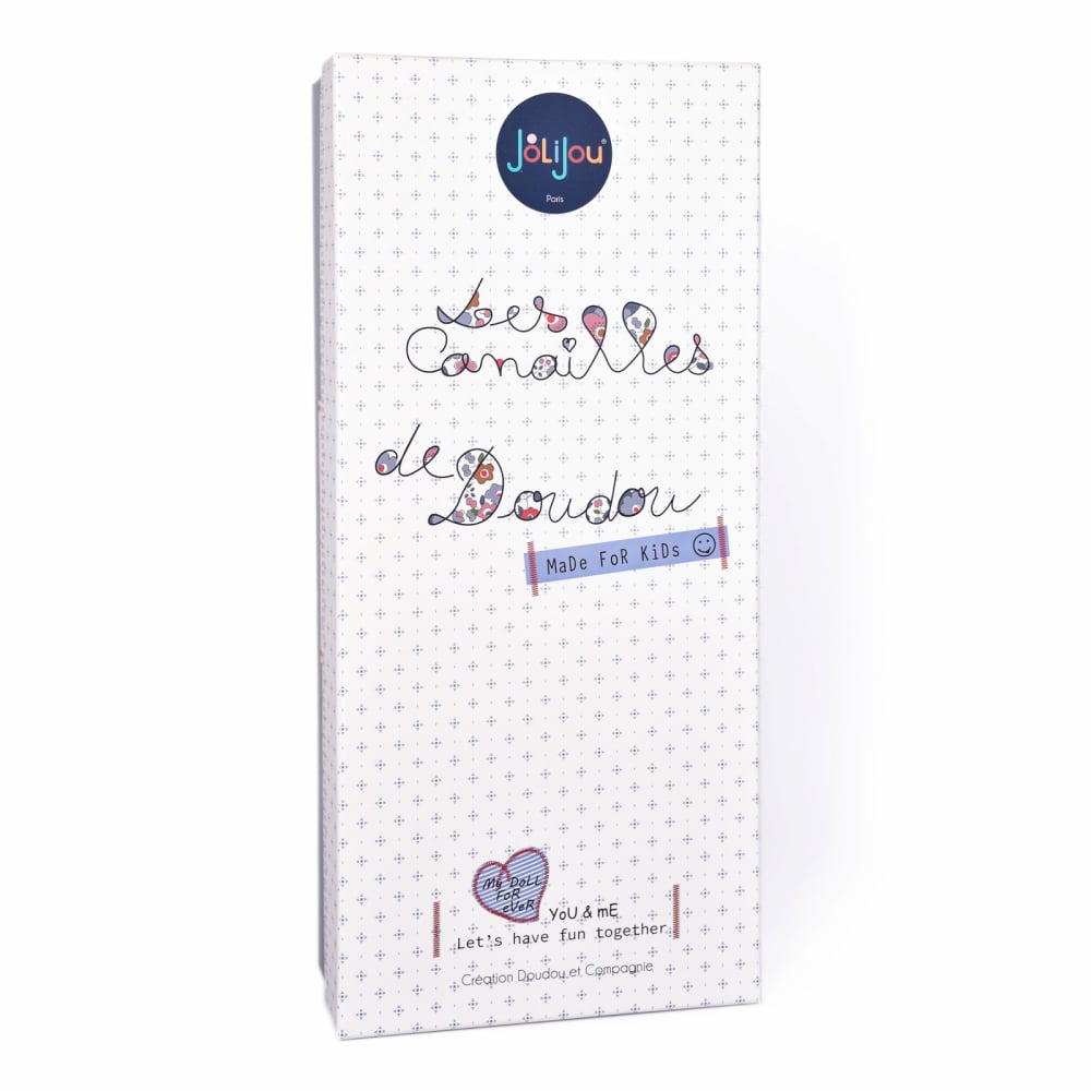 Papusa Floryne, 36 cm, material textil, rosu [3]