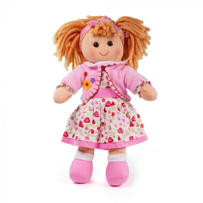 Papusa Kelly - 34 cm, BIGJIGS Toys, 1-2 ani + [2]