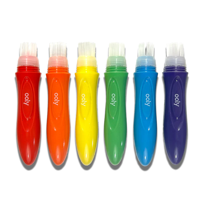 Pensule cu vopsea lichida Easy Squeezy - Set de 6 [6]