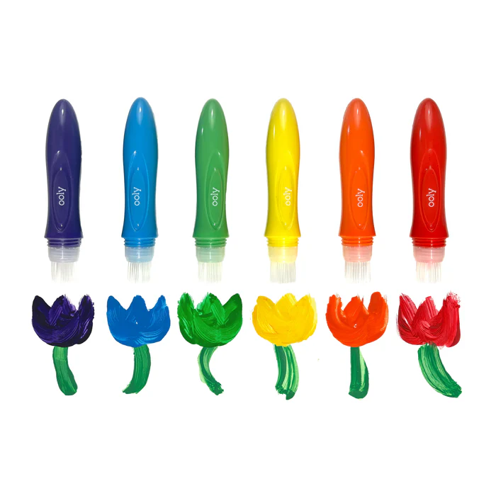 Pensule cu vopsea lichida Easy Squeezy - Set de 6 [2]