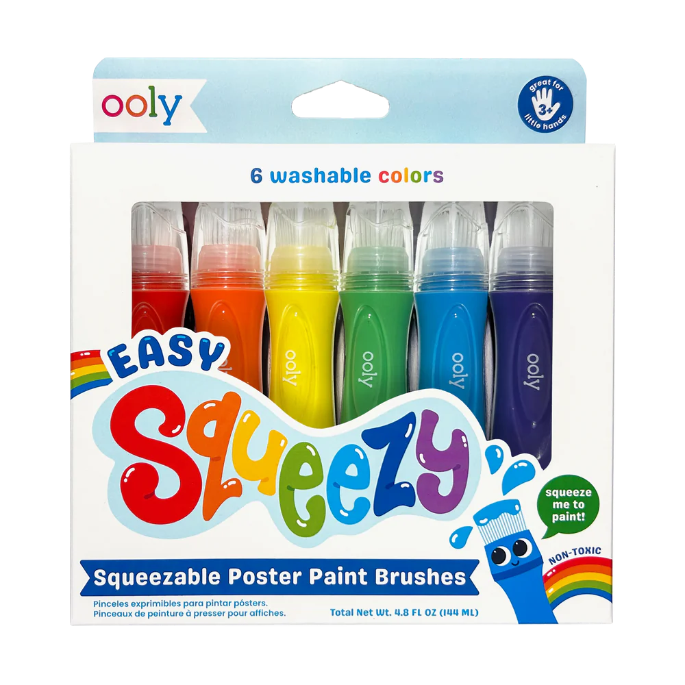 Pensule cu vopsea lichida Easy Squeezy - Set de 6 [1]