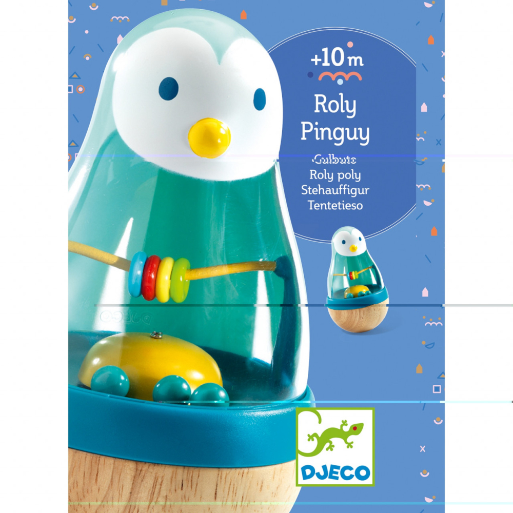 Pinguinul Roly Pingui Djeco, 1-2 ani + [2]