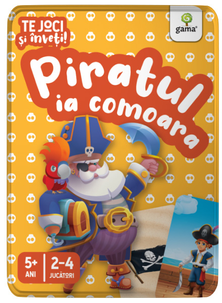 Piratul ia comoara (joc educativ interactiv)