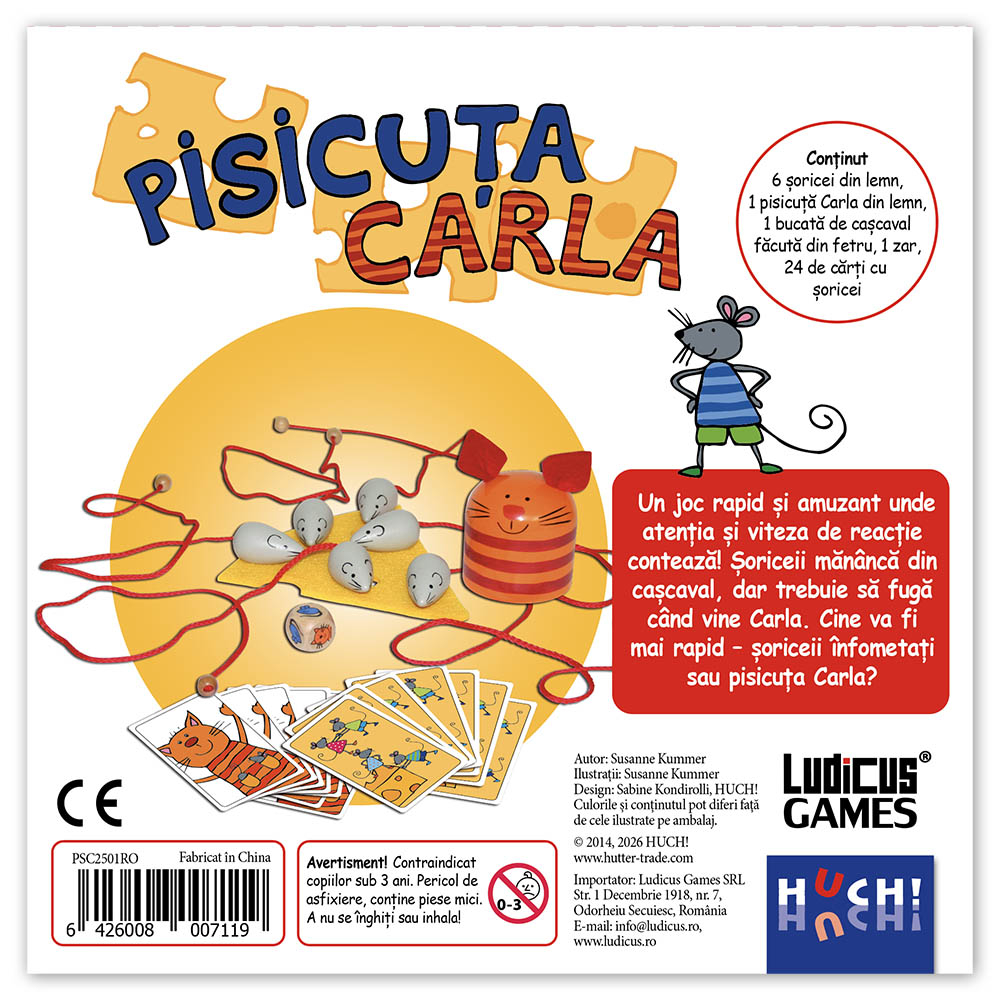 Pisicuta Carla, joc de petrecere pentru copii, 4+ ani, ed.lb.romana,  +4 ani [2]