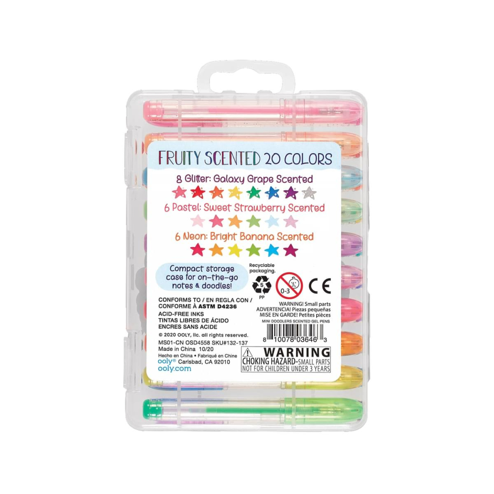 Pixuri cu gel parfumate Mini Doodlers, set de 20 [4]