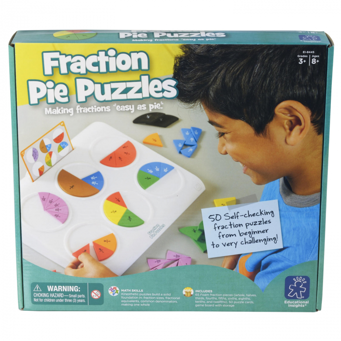 Placinta fractiilor, Educational Insights, 8-9 ani + [9]