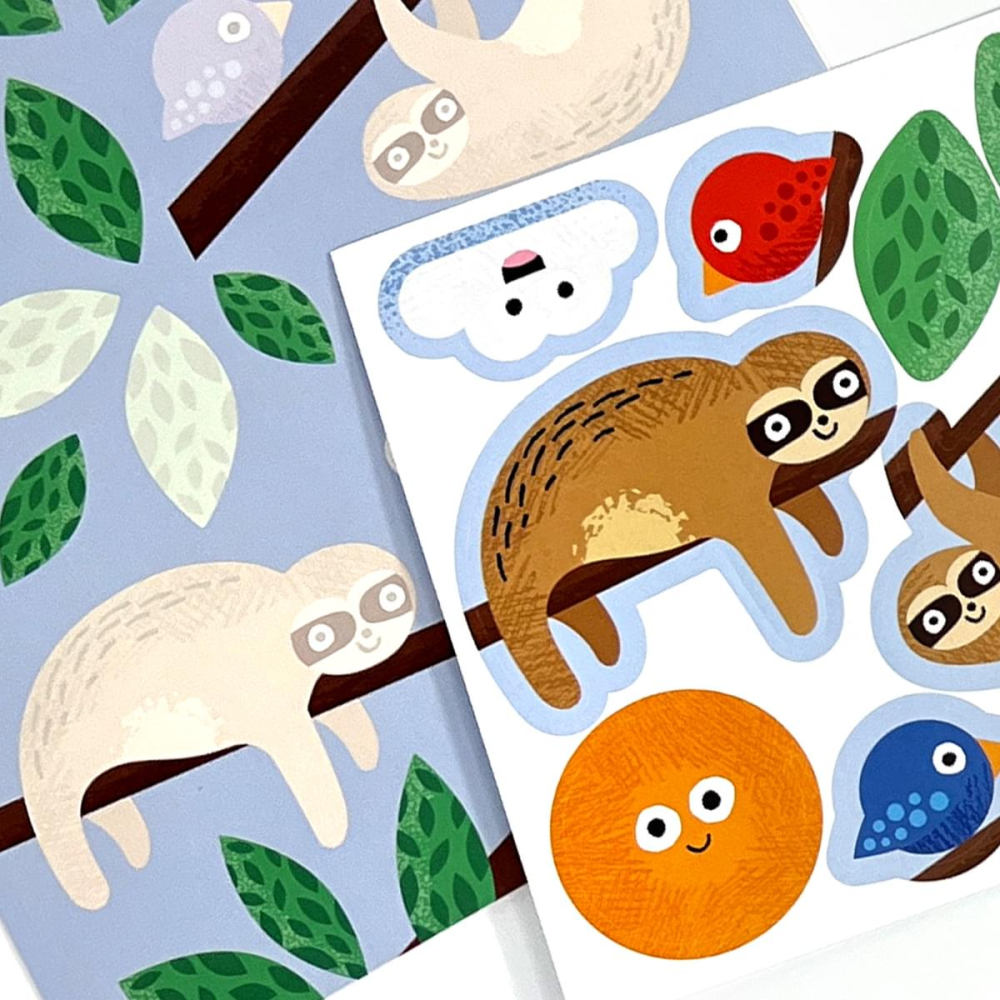 Planse cu abtibilduri- In padure [3]