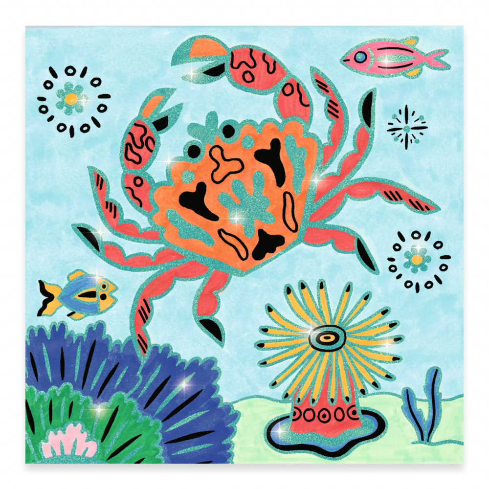 Planse de colorat In mare, Djeco [2]