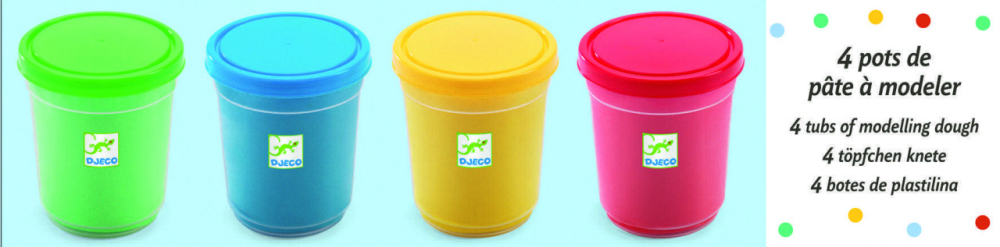 Plastilina Djeco, culori clasice, 1-2 ani + [2]