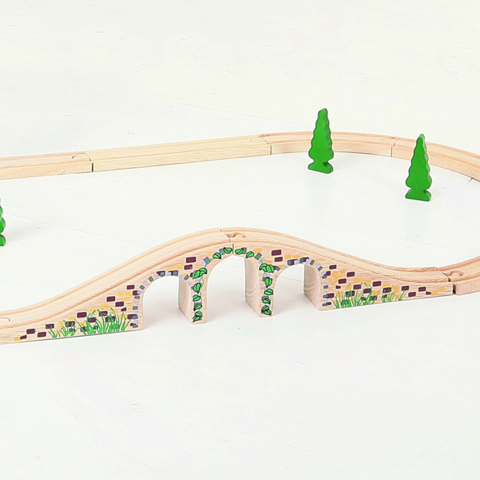 Pod cu arcade, BIGJIGS Toys, 2-3 ani + [2]