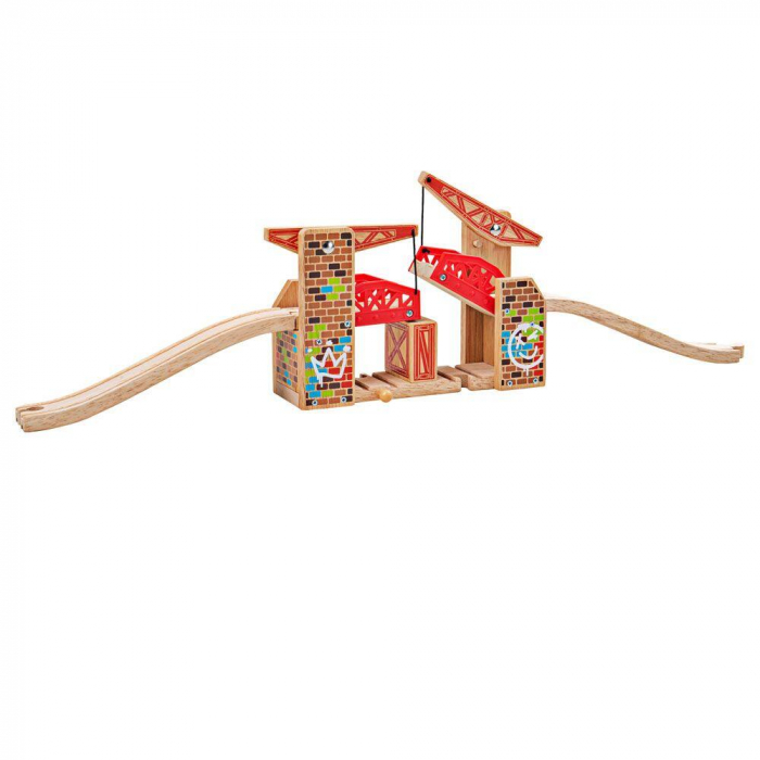 Pod mobil din lemn - Graffiti, BIGJIGS Toys, 2-3 ani + [2]