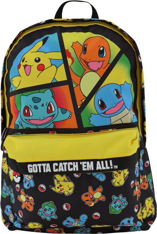 POKEMON, Ghiozdan scolar 1 compartiment si buzunar in fata 42x30x18 cm [2]