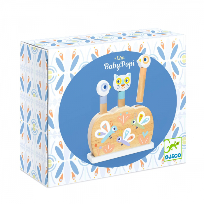 Pop up jucarie motorica BabyPopi, Djeco, 1-2 ani + [3]