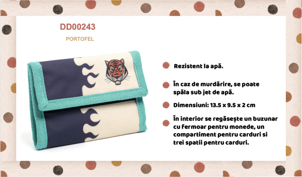 Portmoneu Tigru, Djeco, + 6 ani [4]