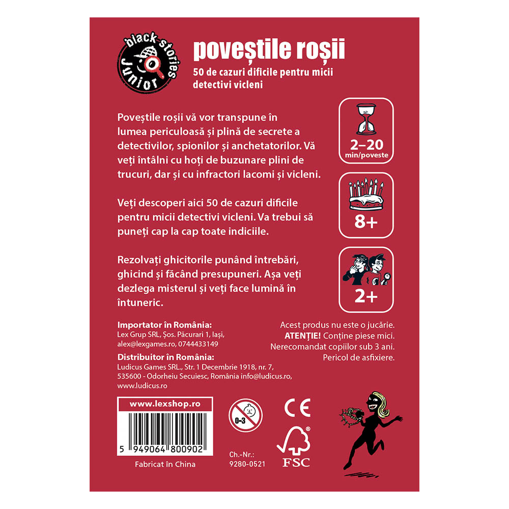 Povesti Intunecate Junior: Povestile Rosii,  +8 ani [2]