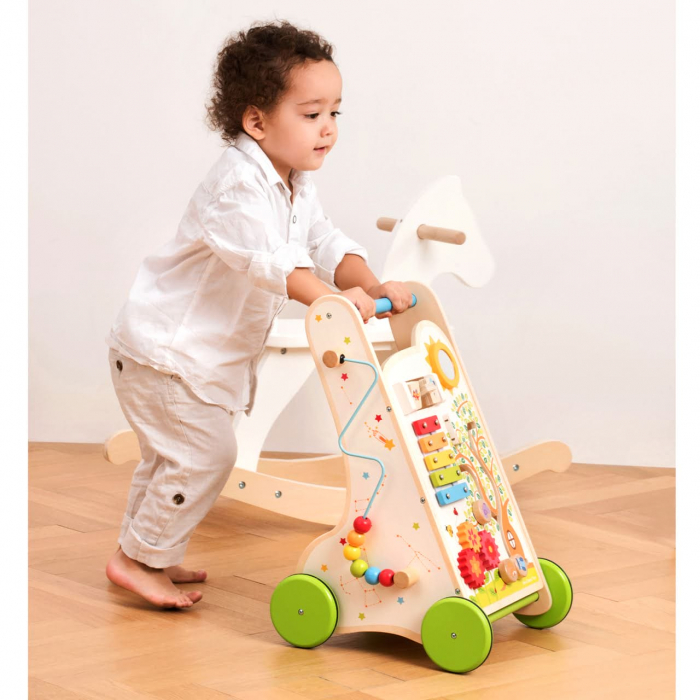 Premergator cu activitati NEW, New Classic Toys, 1-2 ani + [7]
